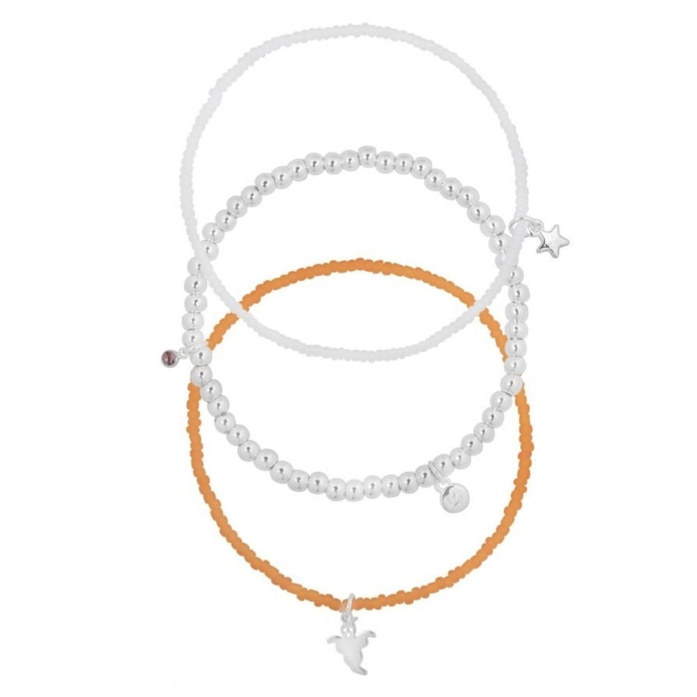 LC Lauren Conrad Halloween bracelets Spandex